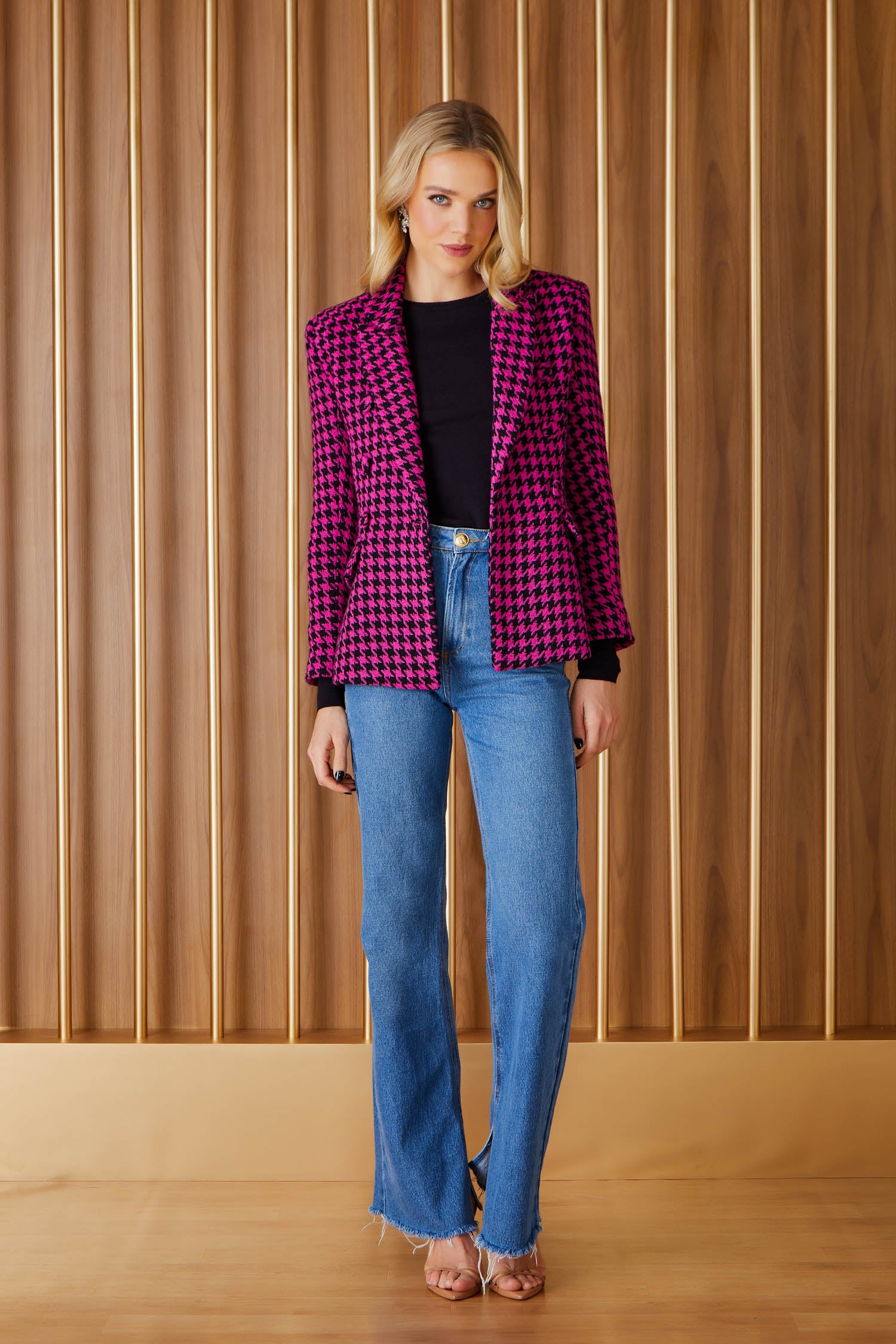 FABULOUS AGILITÀ - Blazer Antonia Rosa/Preto