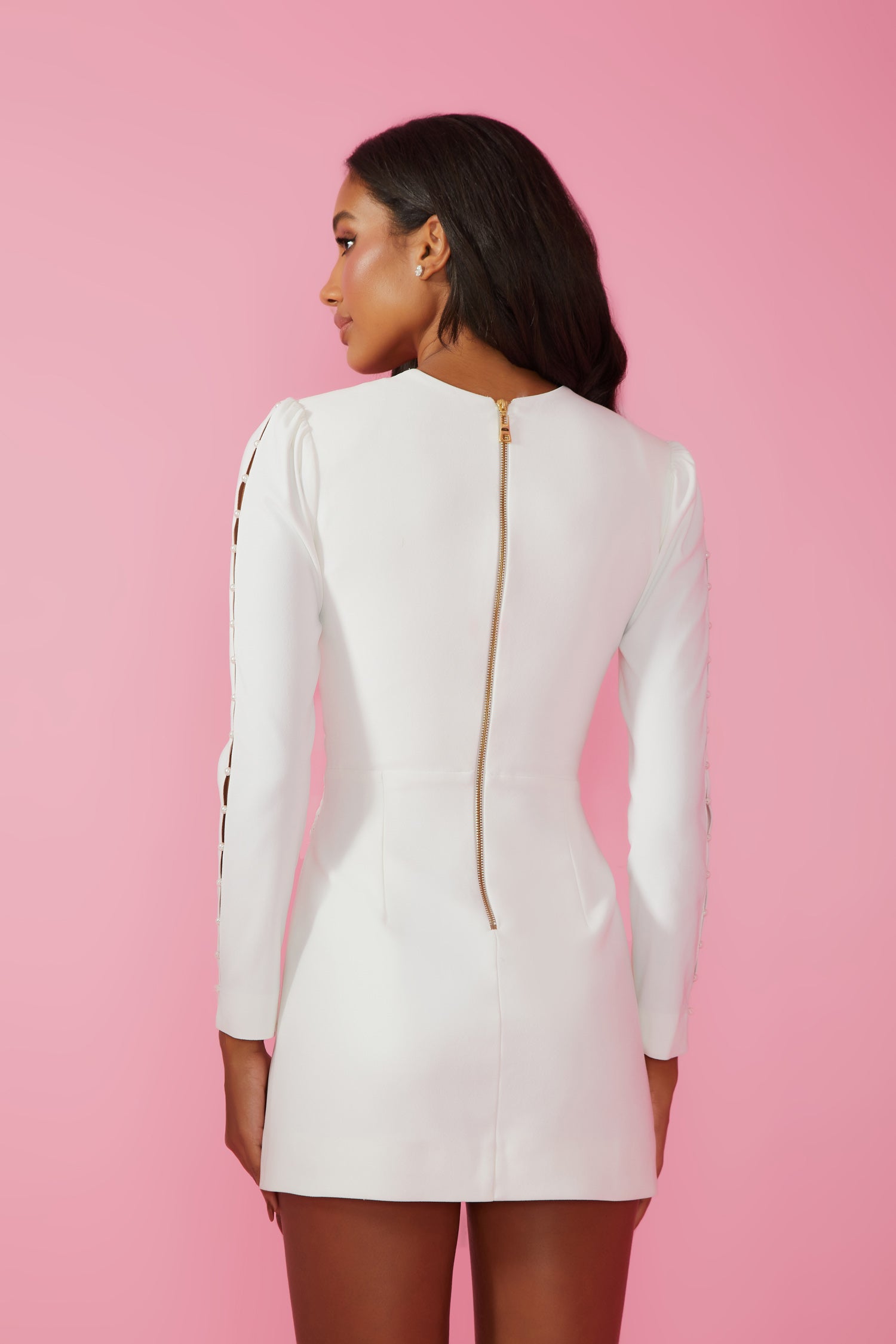 FABULOUS AGILITÀ - Vestido Curto Elle Off White