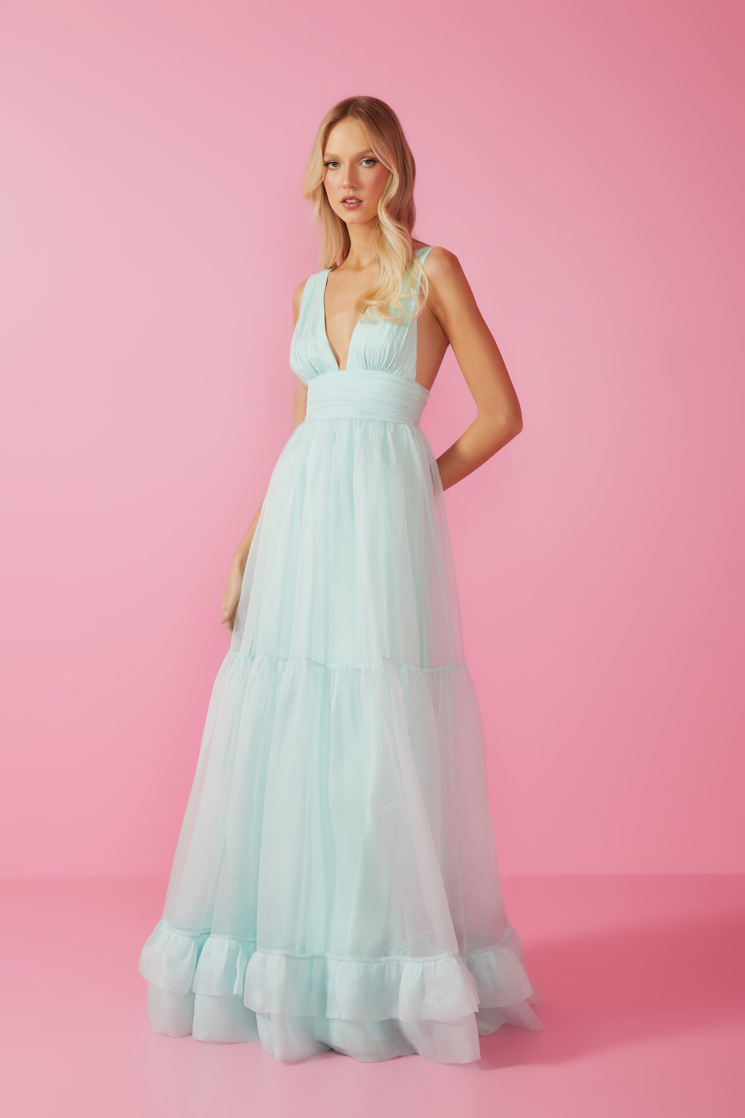 FABULOUS AGILITÀ - Vestido Longo Serena Menta