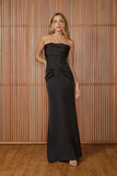 FABULOUS AGILITÀ - Vestido Longo Alana Corselete Preto