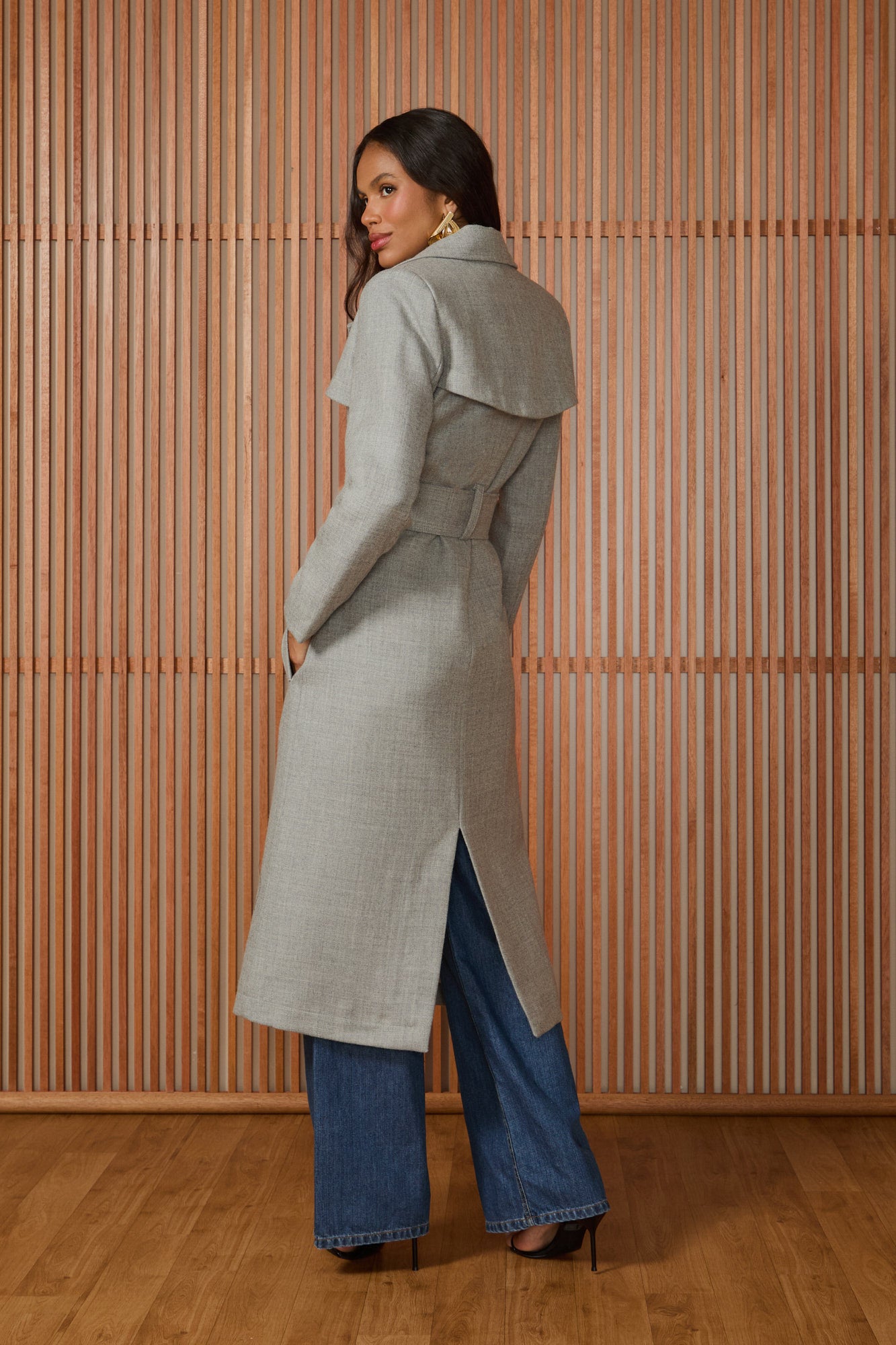 FABULOUS AGILITÀ - Casaco Longo Vicky La Cinza Lune