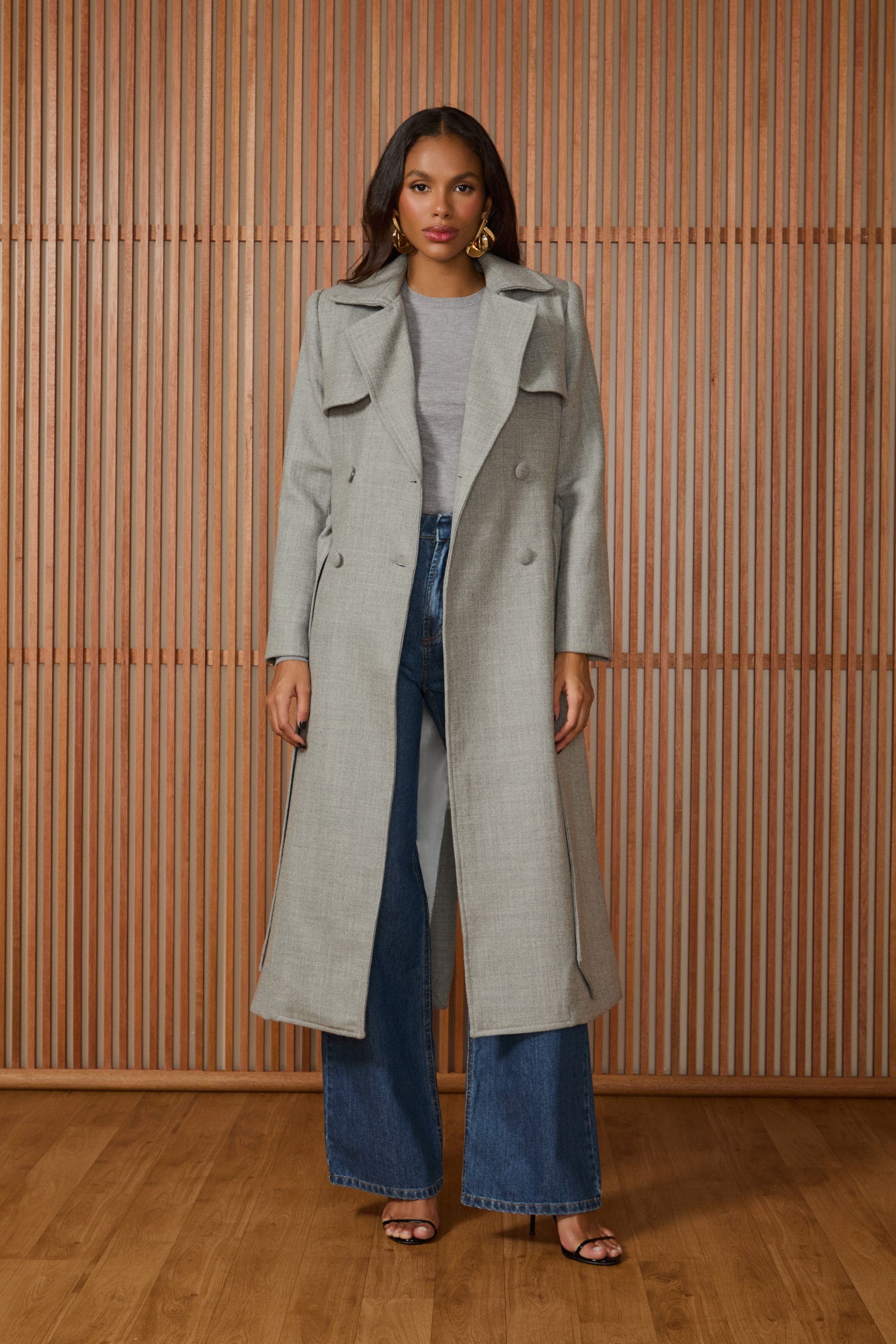 FABULOUS AGILITÀ - Casaco Longo Vicky La Cinza Lune