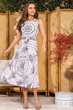 ONE UP - Vestido Mandala Havana Estampado