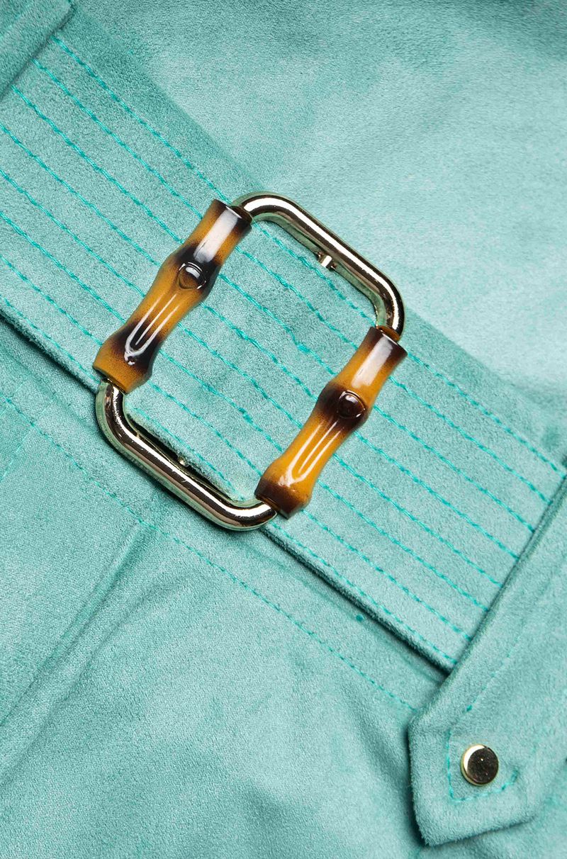 ONE UP - Calça Chamois Acqua Verde