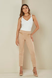 ONE UP - Calça Chamois Mel Chevron Bege