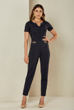 ONE UP - Calça Fluity Dark Jeans Preto