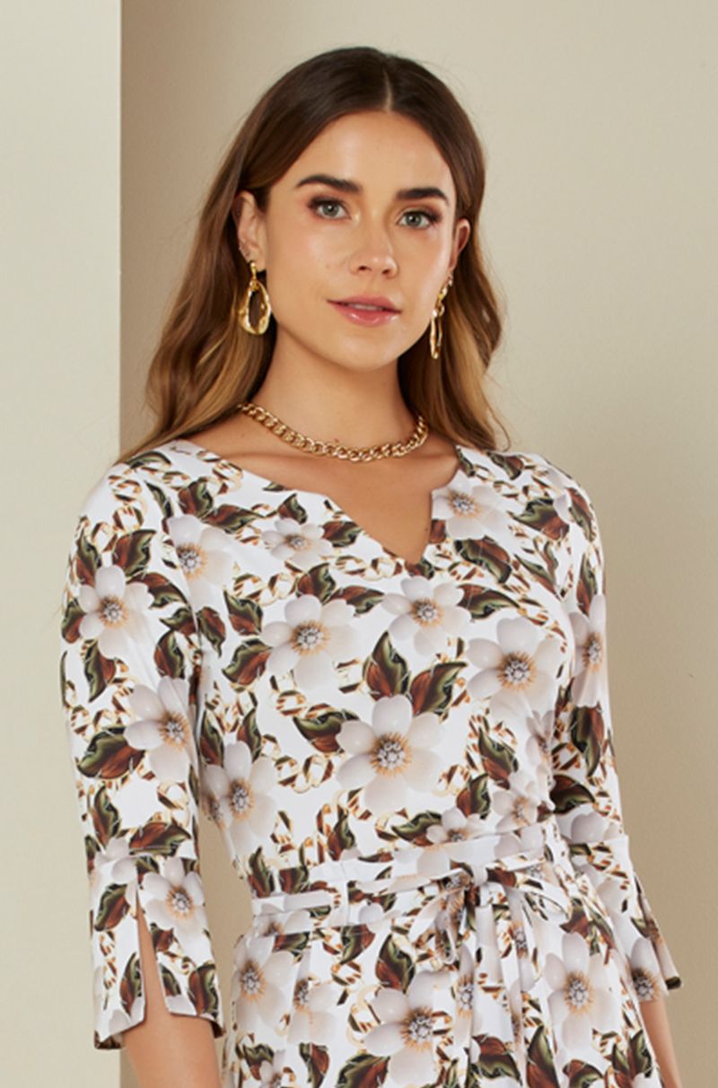 ONE UP - Blusa Manila Bege