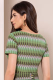 ONE UP - Blusa Ferrat Estampado Verde