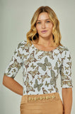 ONE UP - Blusa Madeleine Branco