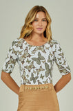 ONE UP - Blusa Madeleine Branco