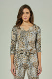 ONE UP - Blusa Margot Bege
