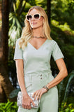 ONE UP - Blusa Tóquio Pistache Verde