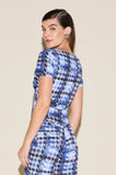 ONE UP - Blusa Vivianne Vivianne Azul