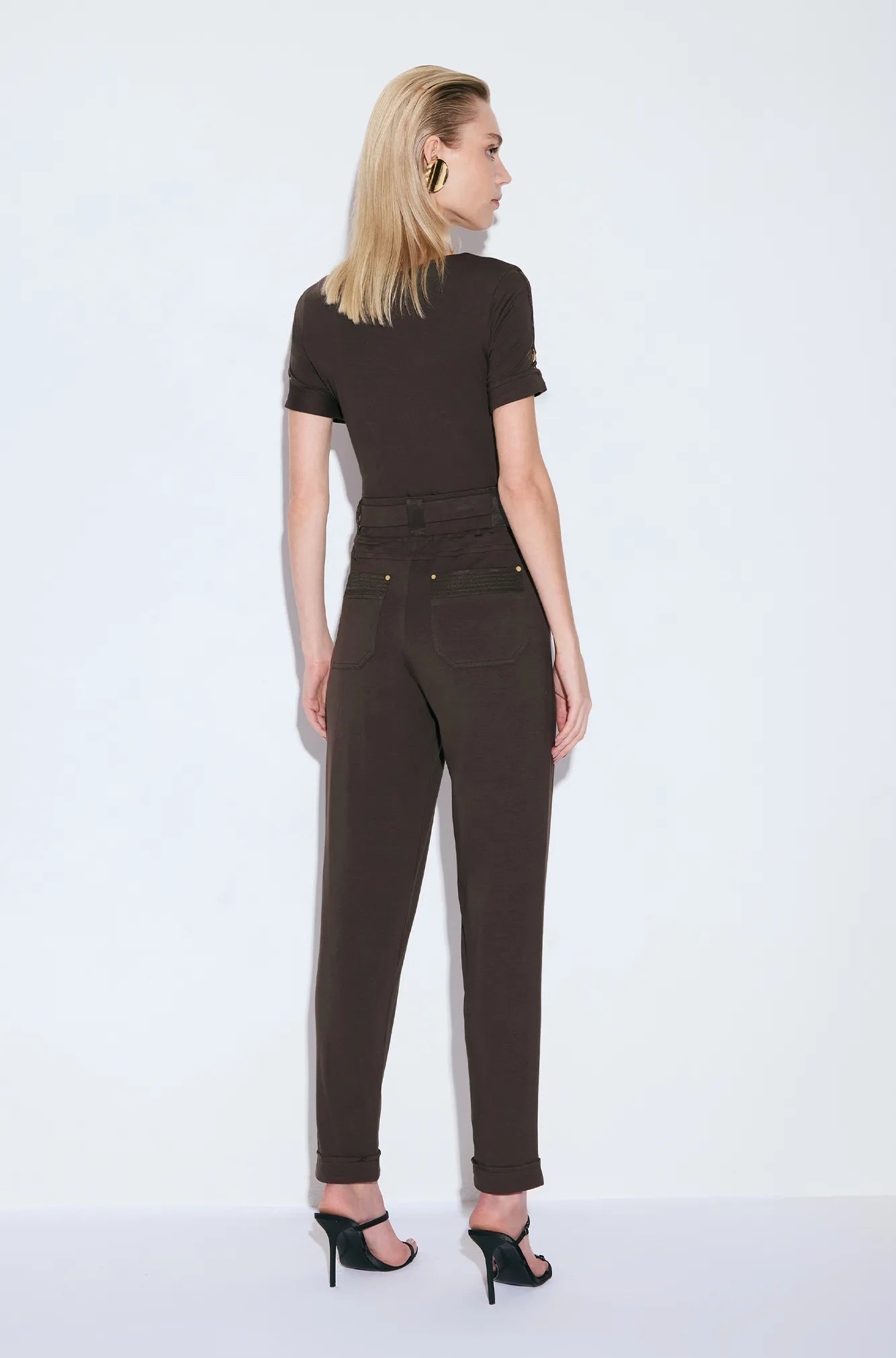 ONE UP - Calça Brown C/ Fluity Marrom