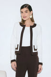 ONE UP - Casaco Paris OFF C/ Brown OFF White