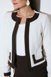 ONE UP - Casaco Paris OFF C/ Brown OFF White