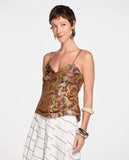 LAFORT - Top Basque Dolores Geométrico Artsy