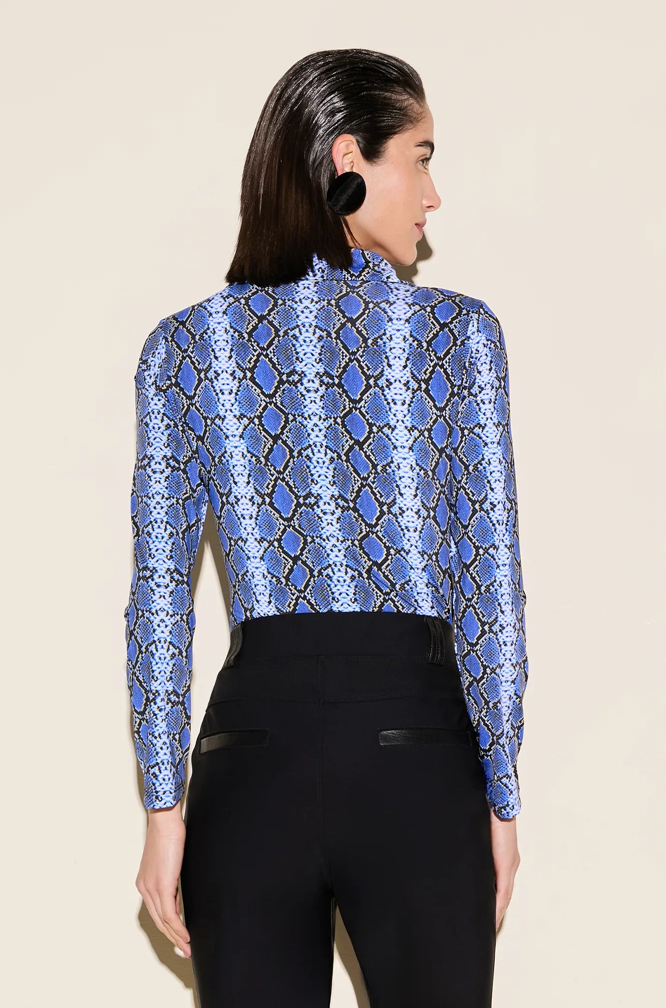 ONE UP - Polo Pontedera Azul Estampado