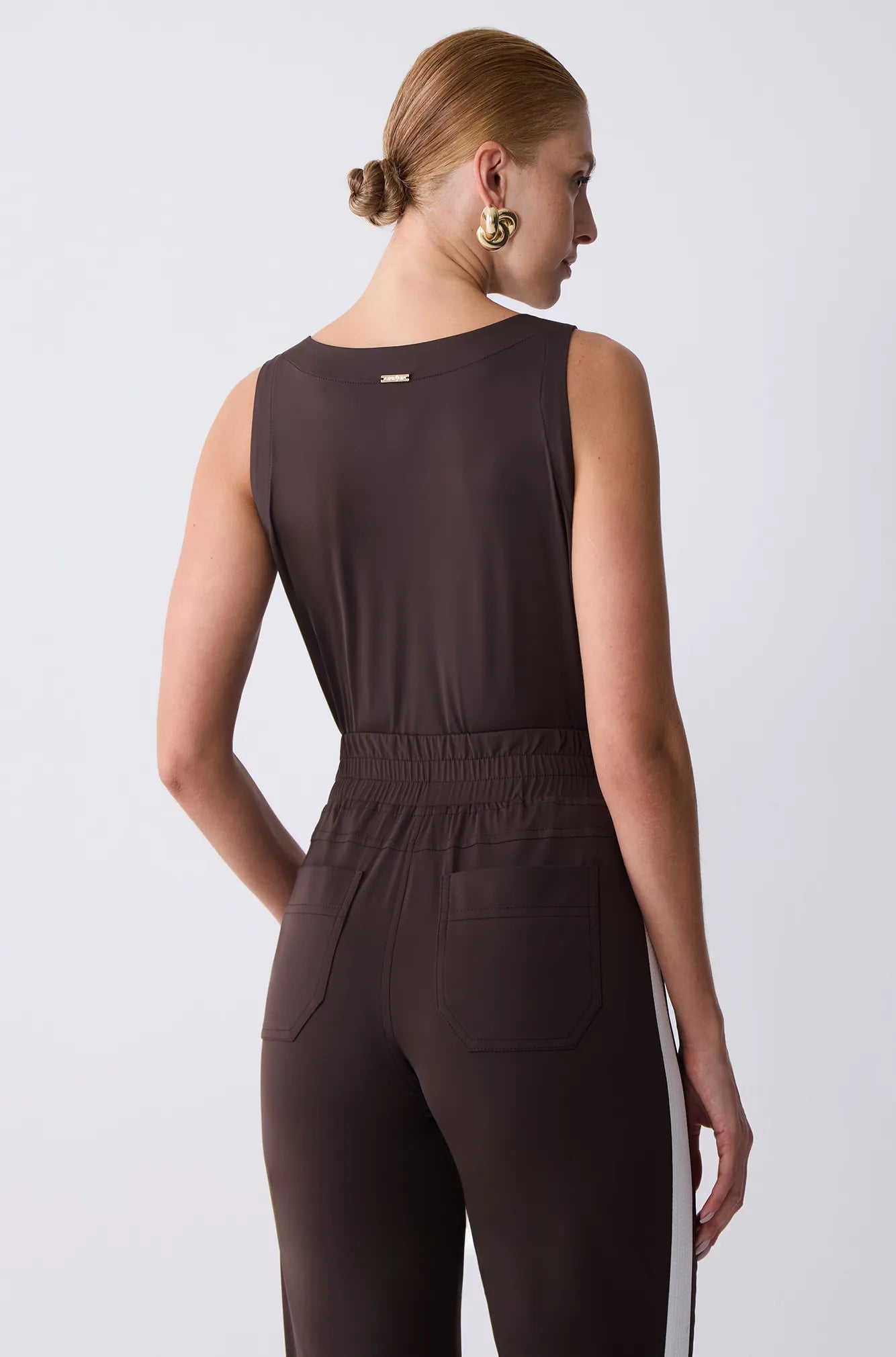 ONE UP - Top Brown C/ OFF Brown