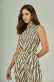 ONE UP - Top Jeanne Mel Estampado
