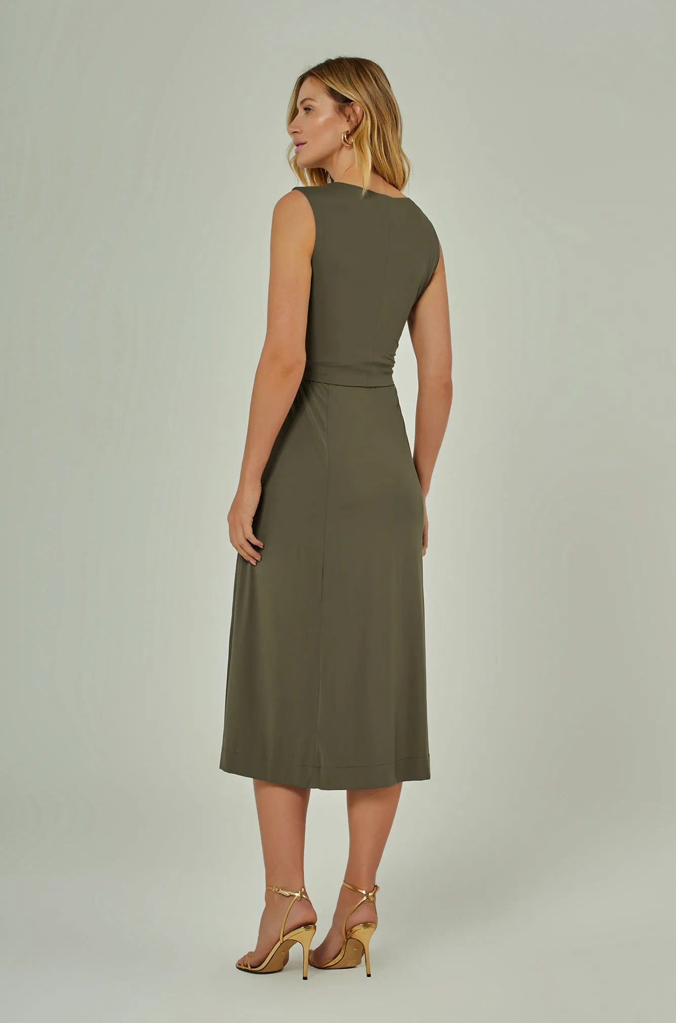 ONE UP - Vestido Havana C/ Fivela Trancada Havana