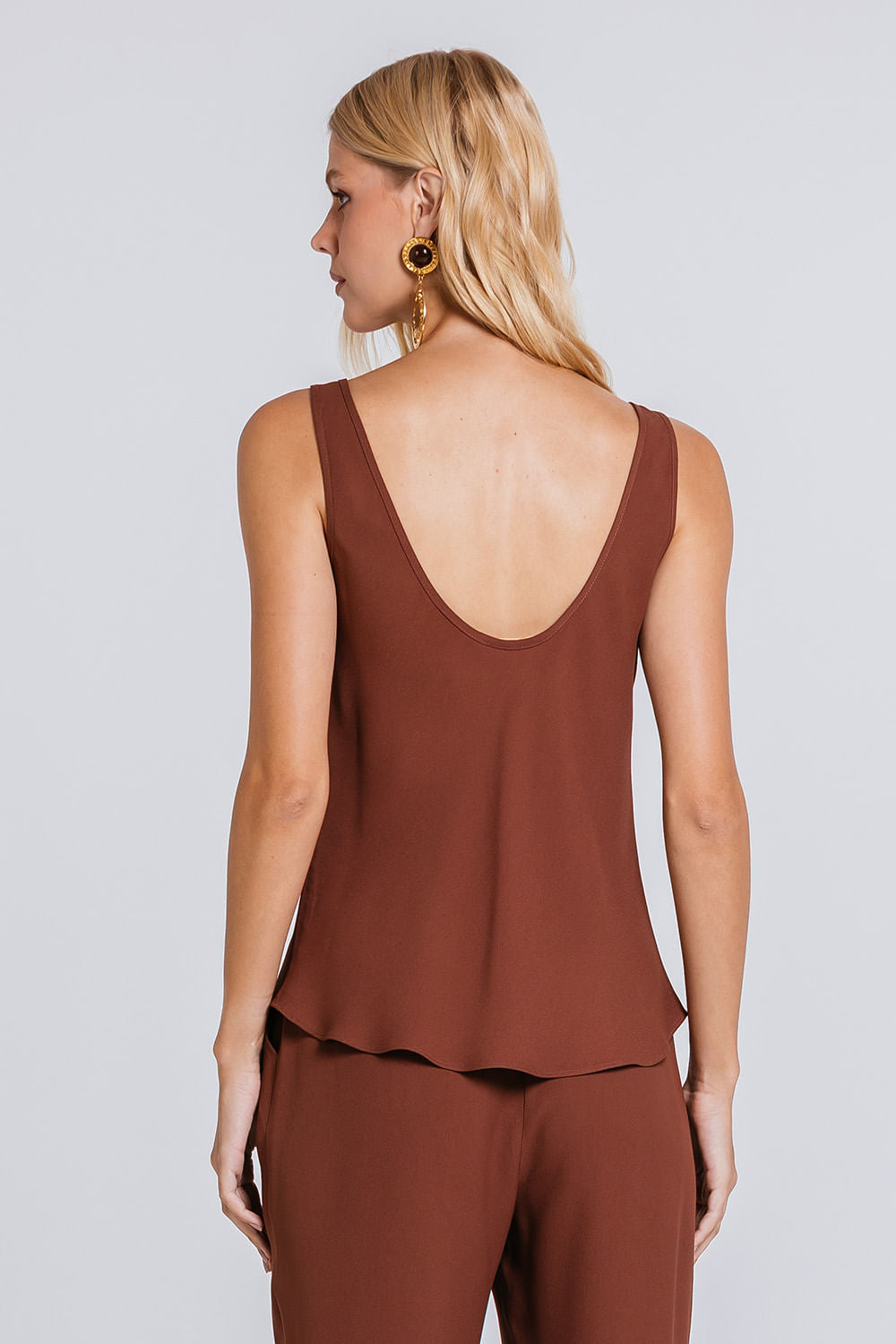 CHARTH - Blusa Melanie Marrom