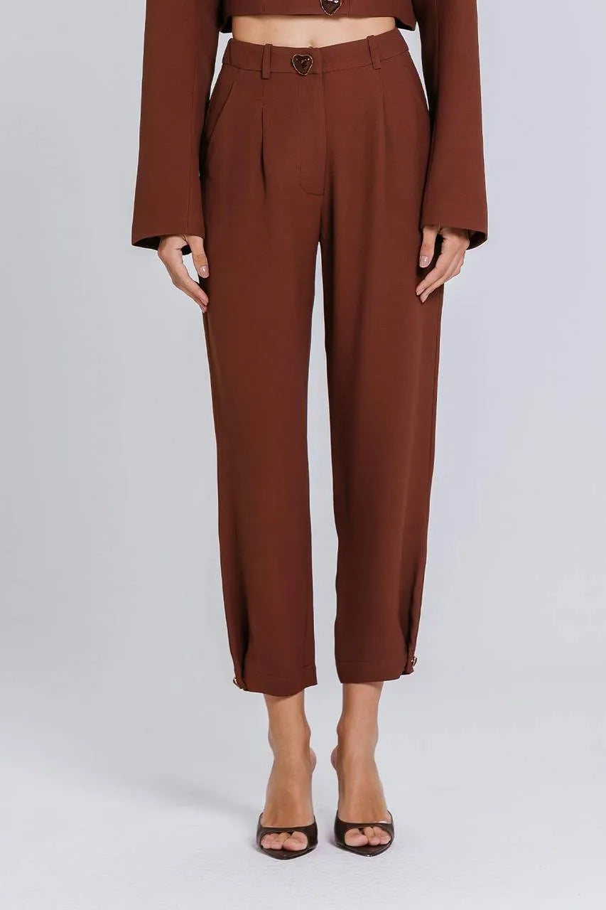 CHARTH - Calça Telis Hera Marrom