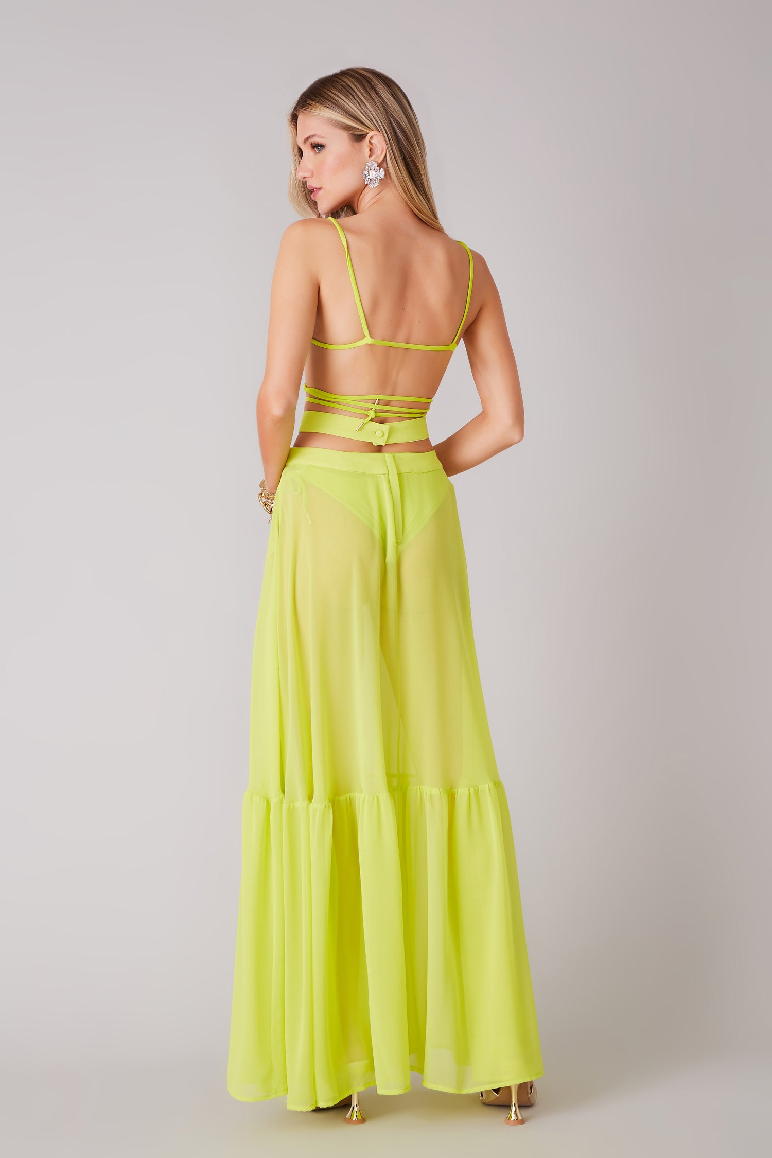 FABULOUS AGILITÀ - Saia Longa Capri Al Mare Citrus - Verão 22