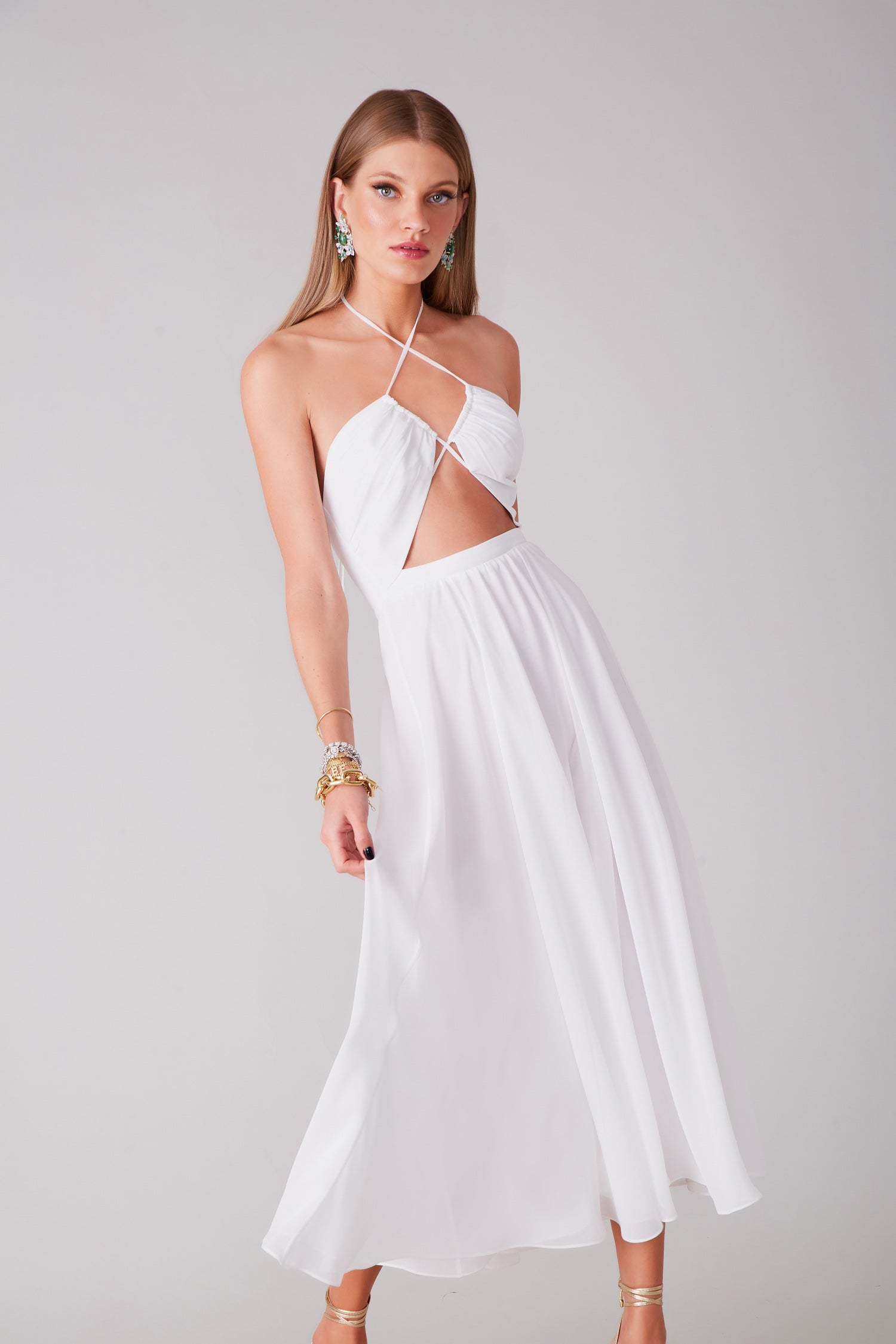 FABULOUS AGILITÀ - Vestido Bárbara Off White - Verão 22