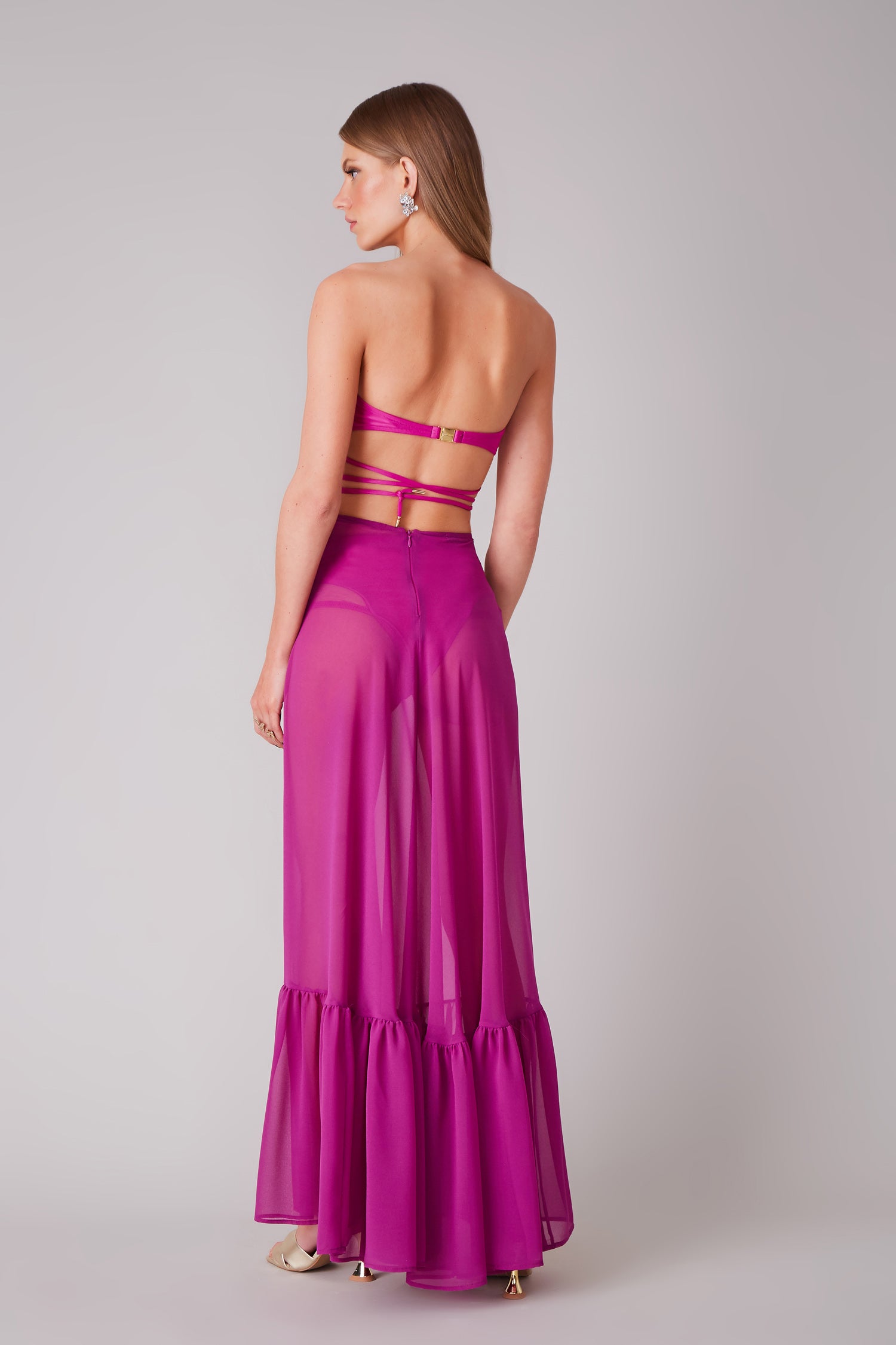 FABULOUS AGILITÀ - Saia L Sicilia Al Mare Orquídea - Verão 22