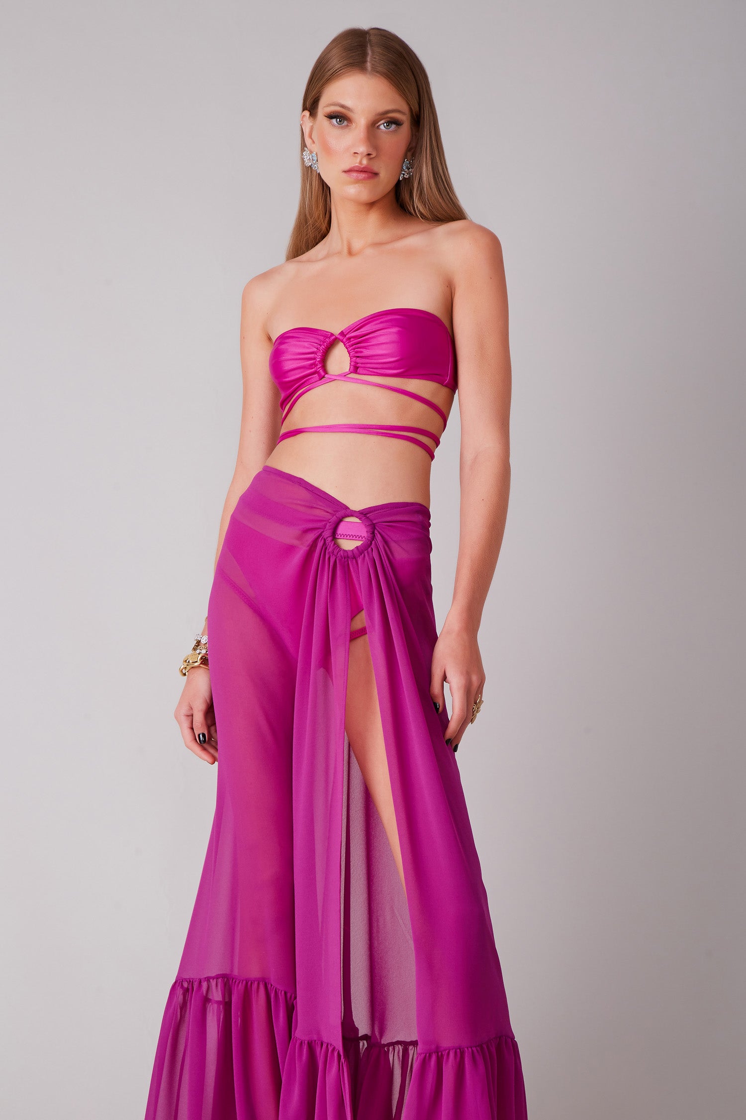 FABULOUS AGILITÀ - Saia L Sicilia Al Mare Orquídea - Verão 22