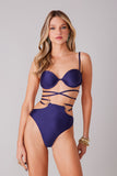 FABULOUS AGILITÀ - Biquíni Pipa Al Mare Navy - Verão 22