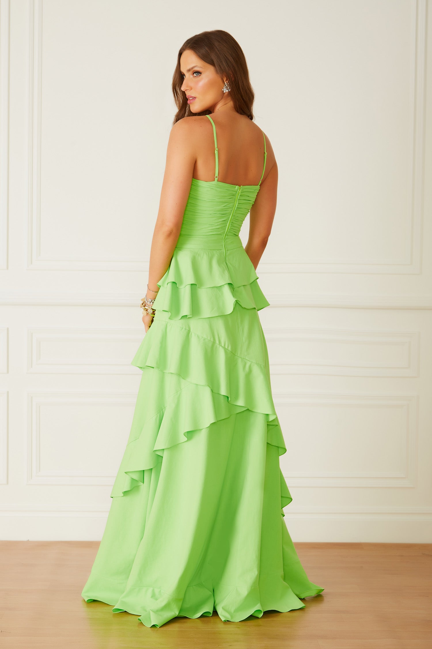 FABULOUS AGILITÀ - Vestido Longo Cassiana Green - Inverno 22