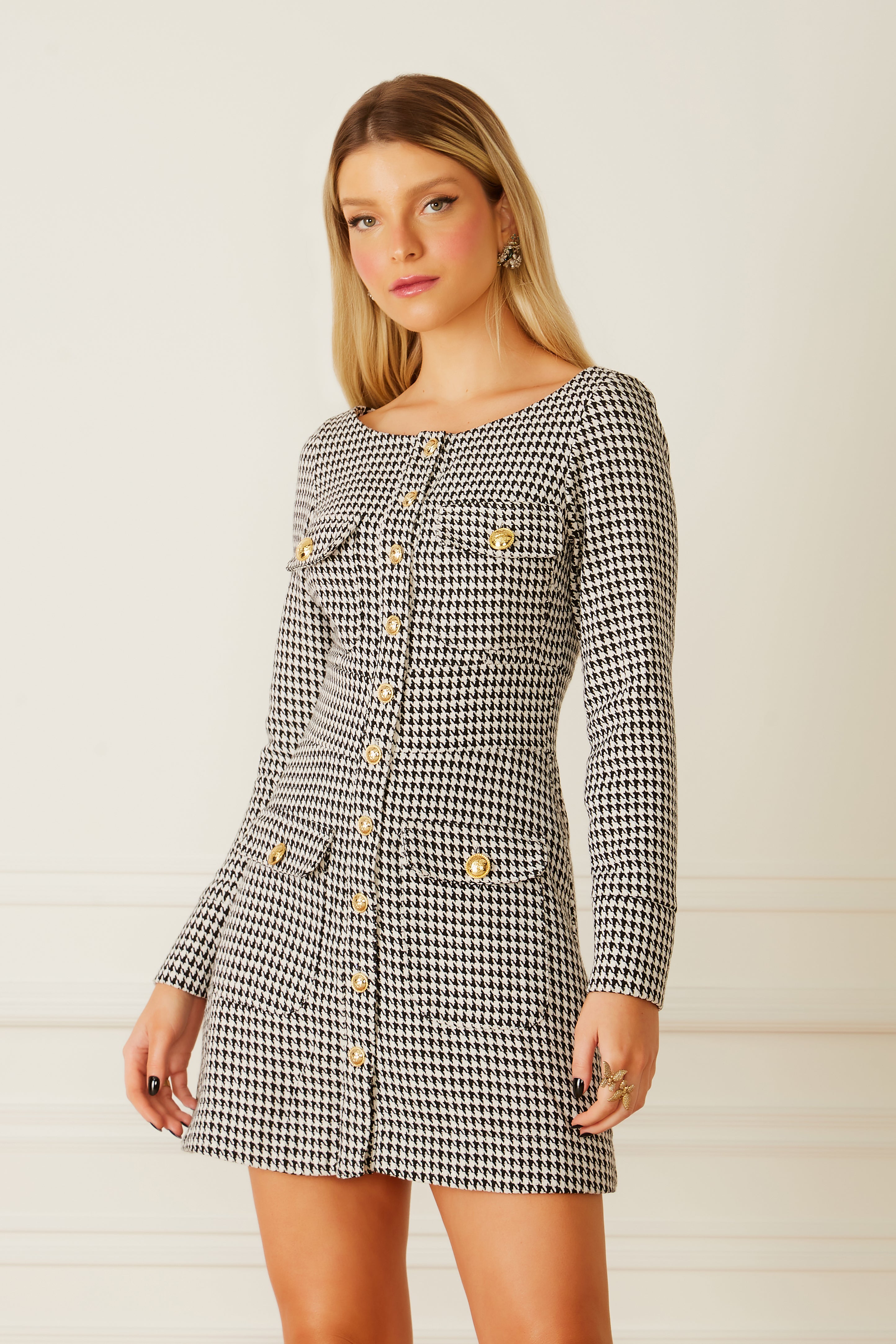 FABULOUS AGILITÀ - Vestido Curto Alice Off White - Inverno 22