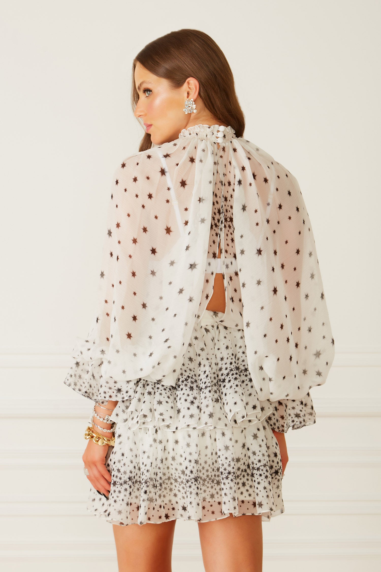 FABULOUS AGILITÀ - Vestido Curto Estella Black Star - Inverno 22