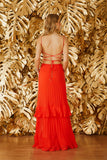 FABULOUS AGILITÀ - Vestido Longo Olivia Guarana - Verão 23