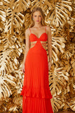 FABULOUS AGILITÀ - Vestido Longo Olivia Guarana - Verão 23