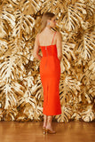 FABULOUS AGILITÀ - Vestido Midi Kendal Guarana - Verão 23