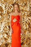 FABULOUS AGILITÀ - Vestido Midi Kendal Guarana - Verão 23