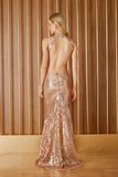 FABULOUS AGILITÀ - Vestido Longo Angelica Cobre