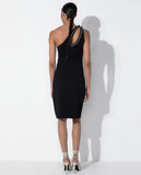 LAFORT - Vestido Assimétrico Cintia Preto