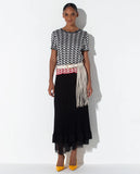 LAFORT - Saia Midi Dora Preto