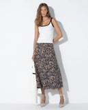 LAFORT - Top com Alça Lu OFF White/Preto