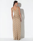 LAFORT - Vestido Longo Dourado Agne