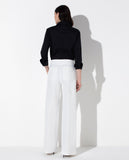 LAFORT - Calça Pantalona Miriam Off White