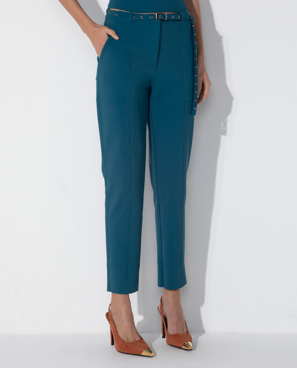 LAFORT - Calça Slim Lorena Azul Lunar