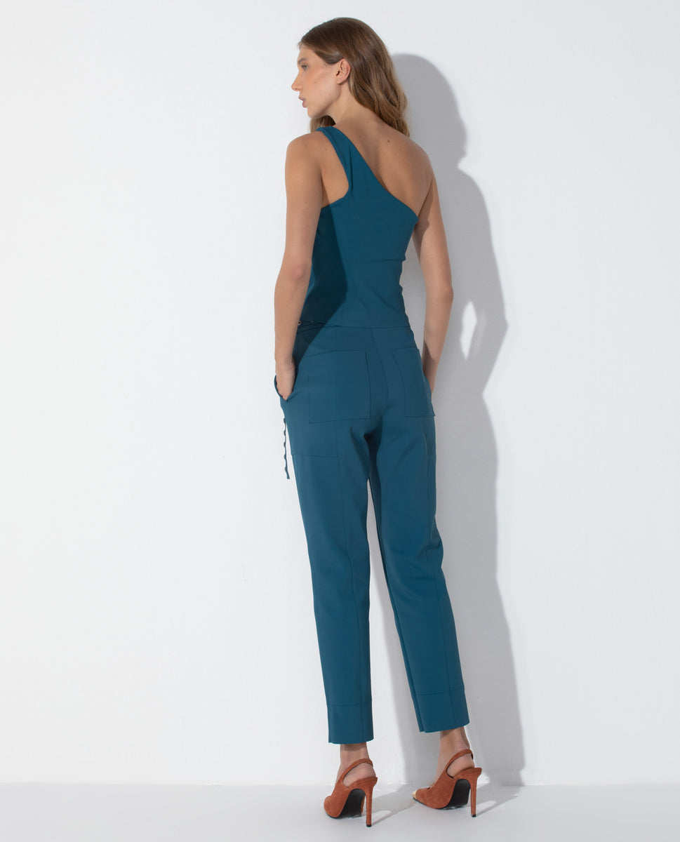 LAFORT - Calça Slim Lorena Azul Lunar