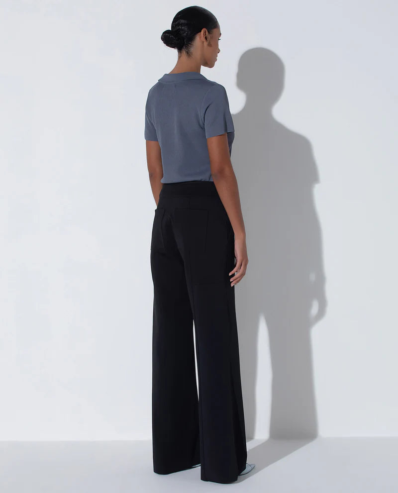 LAFORT - Calça Pantalona Miriam Preto