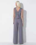 LAFORT - Top Laser Jeni Cinza Luxo