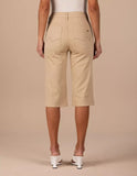 SCALON - Calça Sarja Color Corsari Mocha Mousse